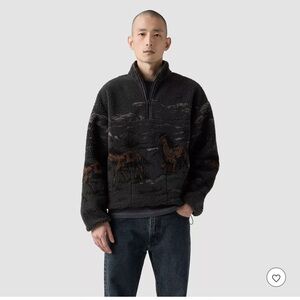 Levi's® Men's Idyllwild Popover Sweatshirt - Black